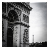 Paris Black & White Fotodruck (Vorne)
