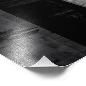 Paris Black & White Fotodruck (Ecke)