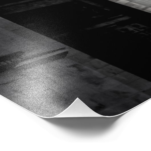 Paris Black & White Fotodruck (Ecke)