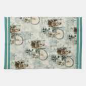 Paris: Bleu Geschirrtuch (Horizontal)