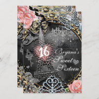 Paris Bling Glamour Sparkle Frankreich Geburtstags