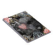 Paris Bling Glamour Sparkle Frankreich Girly Trend Notizblock (Rechte Seite)