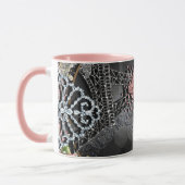 Paris Bling Glamour Sparkle Frankreich Girly Trend Tasse (Links)