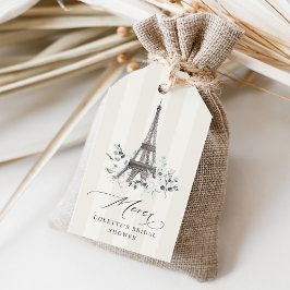 Paris Bloom | Eiffel Tower Brautparty Fevor Geschenkanhänger