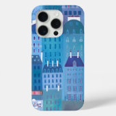 Paris Blue Case-Mate iPhone Hülle (Rückseite)