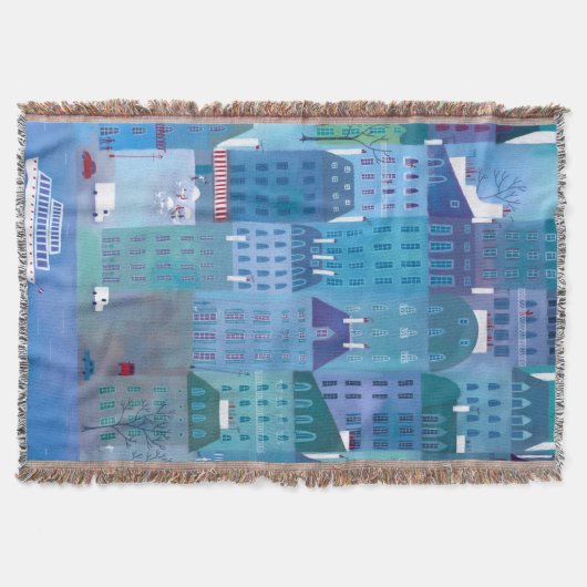 Paris Blue Decke (Vorderseite)