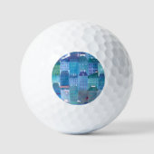 Paris Blue Golfball (Vorderseite)