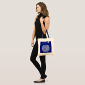 Paris Blueprint City Map Tote Bag Tragetasche (Vorderseite (Model))