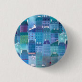 Paris Blues Button (Vorderseite)