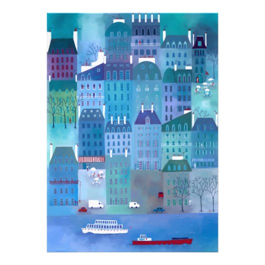 Paris Blues Fotodruck (Vorne)