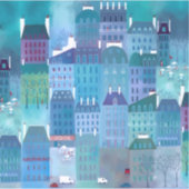 Paris Blues Painting Aufkleber (Vorderseite)