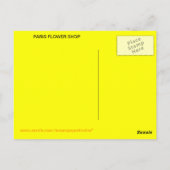 PARIS BLUME SHOP POSTKARTE (Rückseite)