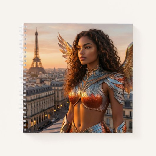 PARIS - BONJOUR NOTIZBLOCK (Vorderseite)