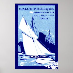 Paris-Boots-Show-Plakat 1927 Poster