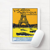Paris-Boots-Show-Plakat 1930 Mousepad (Mit Mouse)