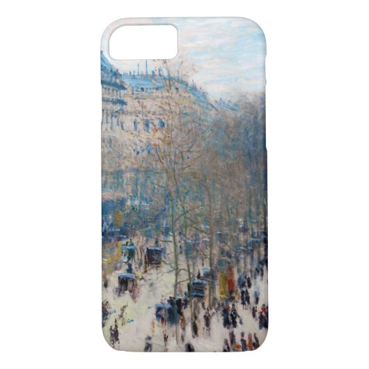 Paris Boulevard, Claude Monet Case-Mate iPhone Hülle (Rückseite)