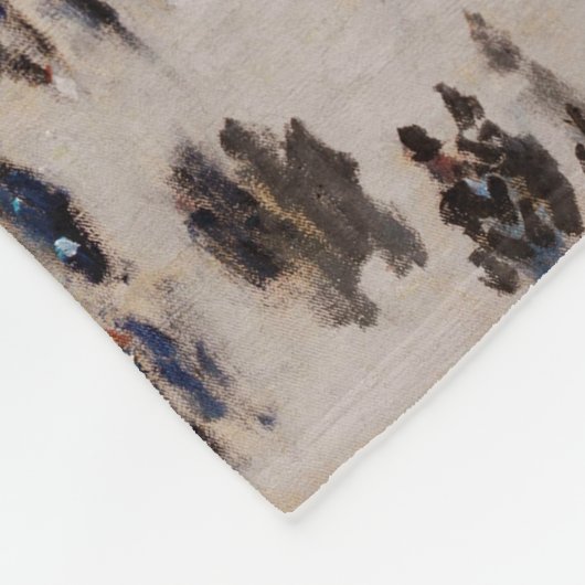 Paris Boulevard, Claude Monet Fleecedecke (Ecke)