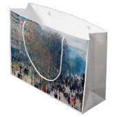 Paris Boulevard, Claude Monet Große Geschenktüte (Rückseite Schrägansicht)