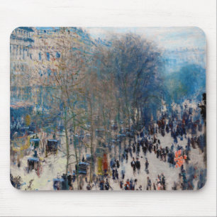 Paris Boulevard, Claude Monet Mousepad