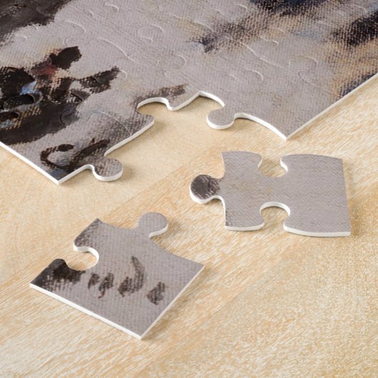 Paris Boulevard, Claude Monet Puzzle (Seite)