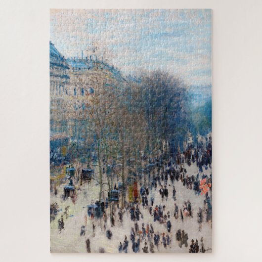 Paris Boulevard, Claude Monet Puzzle (Vertikal)