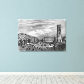 Paris, Boulevard de Sebastopol Leinwanddruck (Insitu (Holzboden))