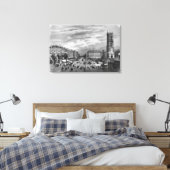 Paris, Boulevard de Sebastopol Leinwanddruck (Insitu (Schlafzimmer))