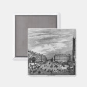 Paris, Boulevard de Sebastopol Magnet (Vorderseite/Rückseite)