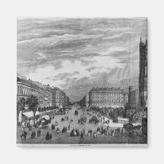 Paris, Boulevard de Sebastopol Magnet (Vorne)