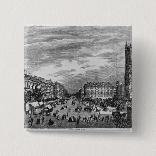 Paris, Boulevardde Sebastopol Button (Vorderseite)