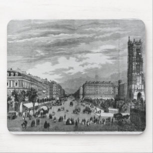 Paris, Boulevardde Sebastopol Mousepad