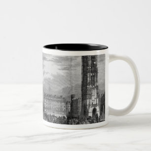 Paris, Boulevardde Sebastopol Zweifarbige Tasse