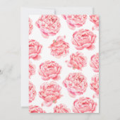 Paris-Brautparty Einladung (Rückseite)