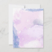 Paris-Brautparty Einladung (Rückseite)