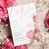 Paris-Brautparty Einladung