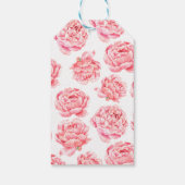 Paris Brautparty Vielen Dank Geschenkanhänger (Rückseite)