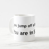 Paris-Brücke Kaffeetasse (Vorderseite Links)