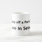 Paris-Brücke Kaffeetasse (Mittel)