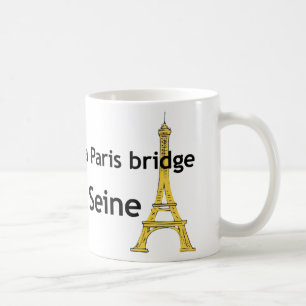 Paris-Brücke Kaffeetasse