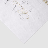Paris Butterfly Music Gold Postmark Französisch Vi Seidenpapier (Detail)