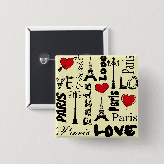 Paris Button (Vorne & Hinten)