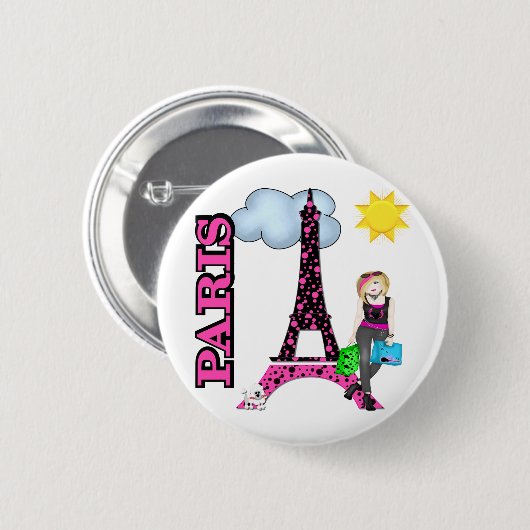 Paris Button (Vorne & Hinten)