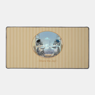 Paris by Day Desk Mat - Joy Schreibtischunterlage