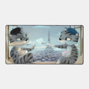 Paris by Day Desk Mat Schreibtischunterlage