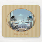 Paris by Day Mousepad - Joy (Vorne)