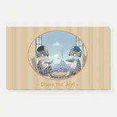 Paris by Day Notes 10" x 6" - Joy Post-it Klebezettel (Vorderseite)