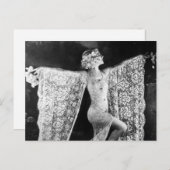 Paris Cabaret Dancer Postcard Postkarte (Vorne/Hinten)