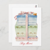 Paris Cadeaux Postkarte (Vorne/Hinten)