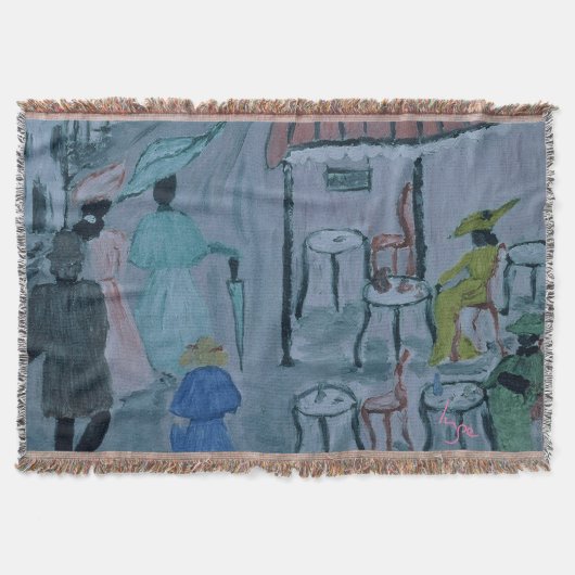 "Paris Cafe" 1978 - Art by Inge Decke (Vorderseite)