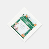 Paris Café Boulangerie Serviette (Ecke)